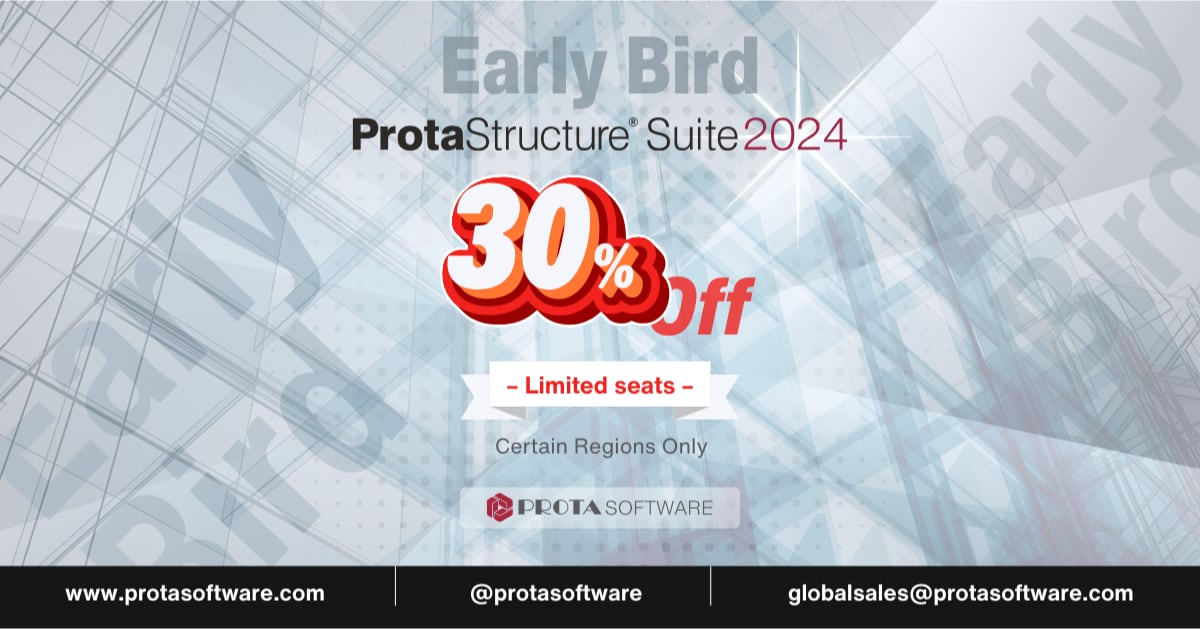 ProtaStructure 2024 Early Bird Campaign