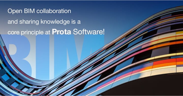 Open BIM collaboration and sharing knowledge is a core principle at Prota Software!