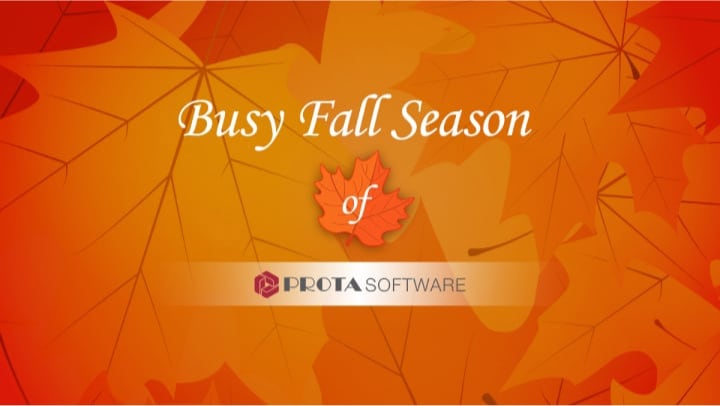 Prota Software Helps You Fly High As Seasons Go By: Busy Fall Season of Prota Software